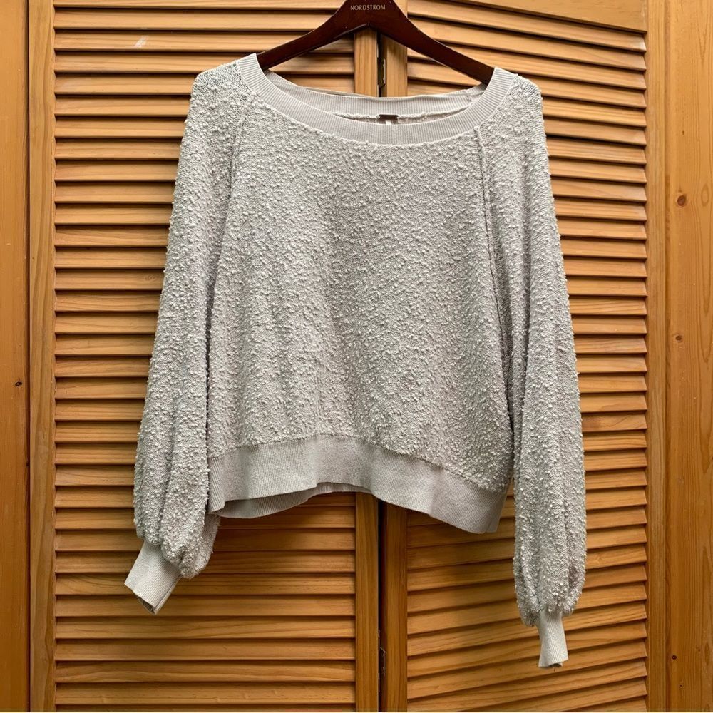 Free People Cream Sweater size XS